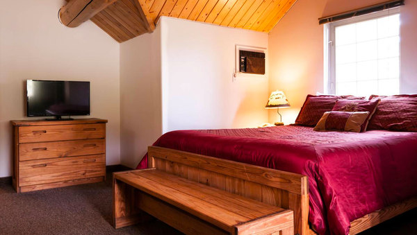 1 Queen Bed, Sleeper Couch in the Lodge Photo 1